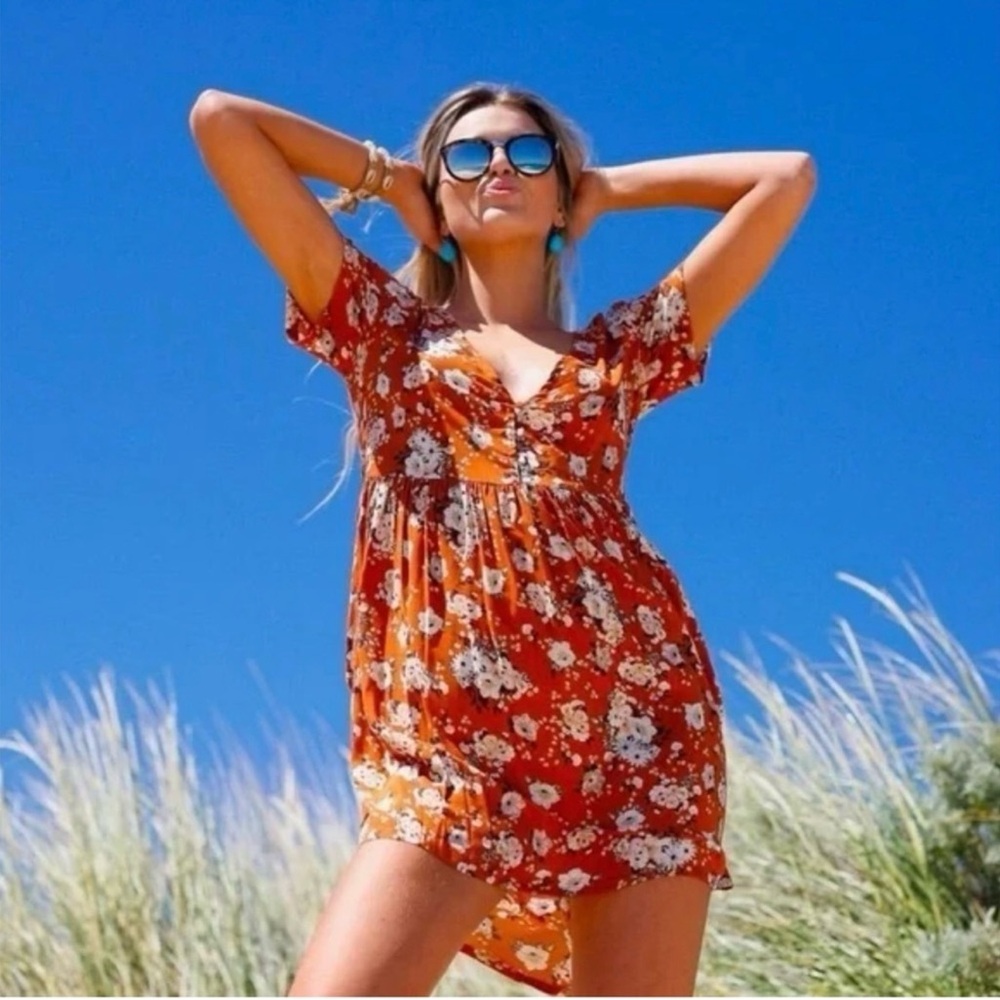 Spell & the Gypsy Collective Gypsy Dancer Play Dress Mini Size Small Maple